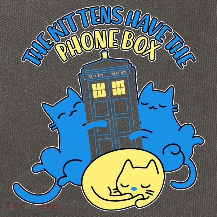The Kittens Have The Phone Box Cotton Canvas Backpack