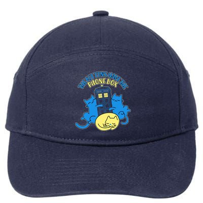 The Kittens Have The Phone Box 7-Panel Snapback Hat