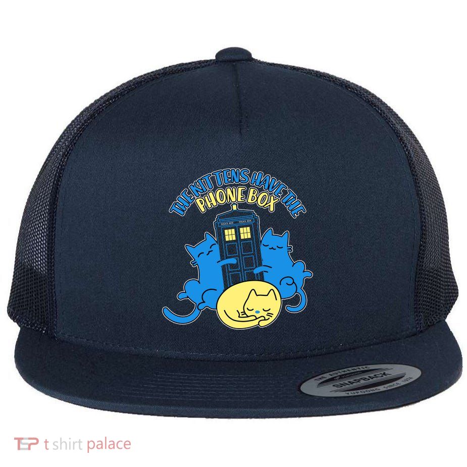 The Kittens Have The Phone Box Flatbill Hat