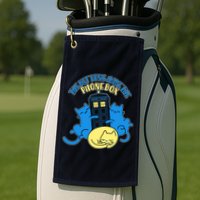 The Kittens Have The Phone Box Golf Towel