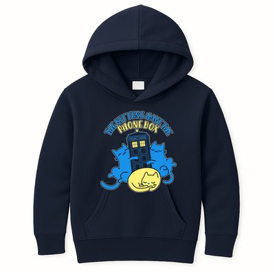 The Kittens Have The Phone Box Kids Hoodie