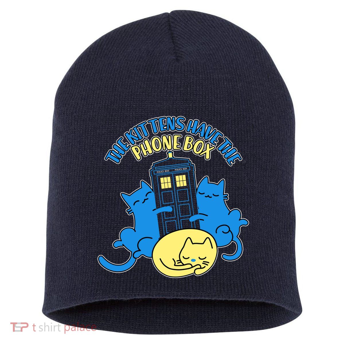 The Kittens Have The Phone Box Short Acrylic Beanie