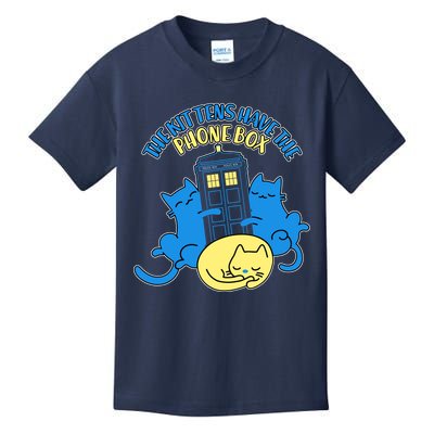 The Kittens Have The Phone Box Kids T-Shirt