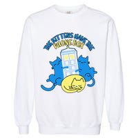 The Kittens Have The Phone Box Garment-Dyed Sweatshirt