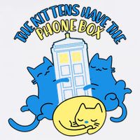 The Kittens Have The Phone Box Garment-Dyed Sweatshirt