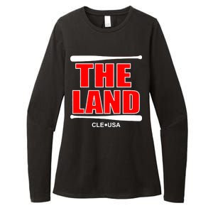 The Land Cleveland, Ohio Baseball Womens CVC Long Sleeve Shirt