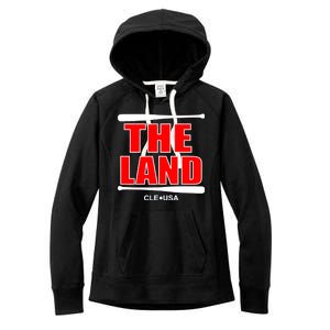 The Land Cleveland, Ohio Baseball Women's Fleece Hoodie