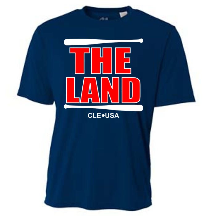 The Land Cleveland, Ohio Baseball Cooling Performance Crew T-Shirt