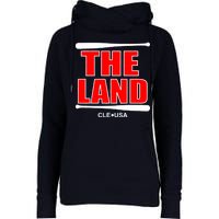 The Land Cleveland, Ohio Baseball Womens Funnel Neck Pullover Hood