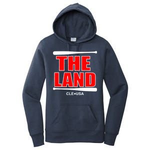 The Land Cleveland, Ohio Baseball Women's Pullover Hoodie