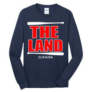 The Land Cleveland, Ohio Baseball Tall Long Sleeve T-Shirt