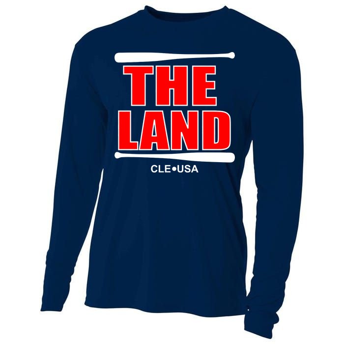 The Land Cleveland, Ohio Baseball Cooling Performance Long Sleeve Crew