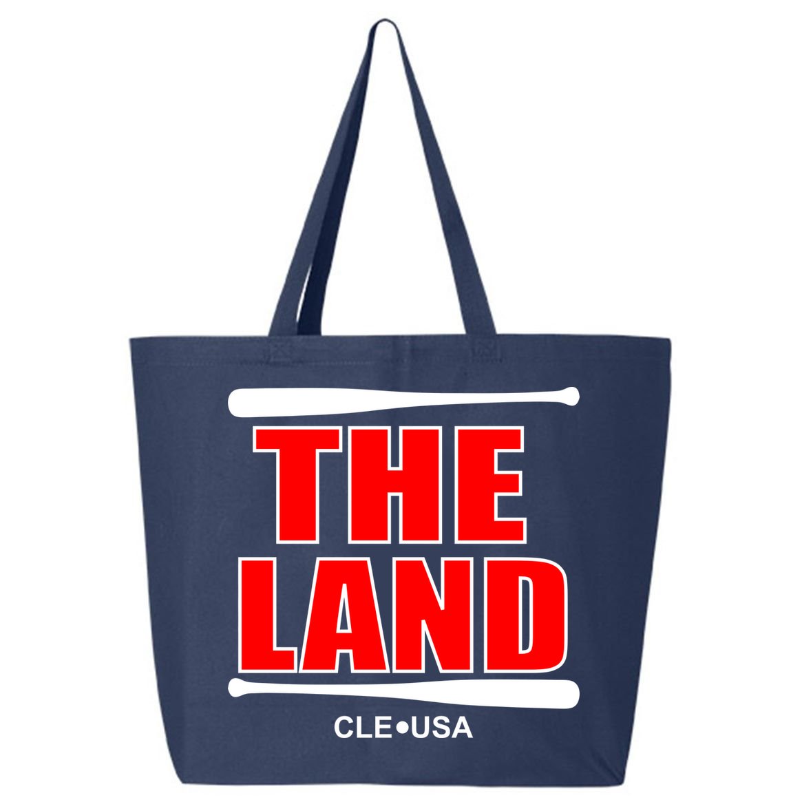 The Land Cleveland, Ohio Baseball 25L Jumbo Tote