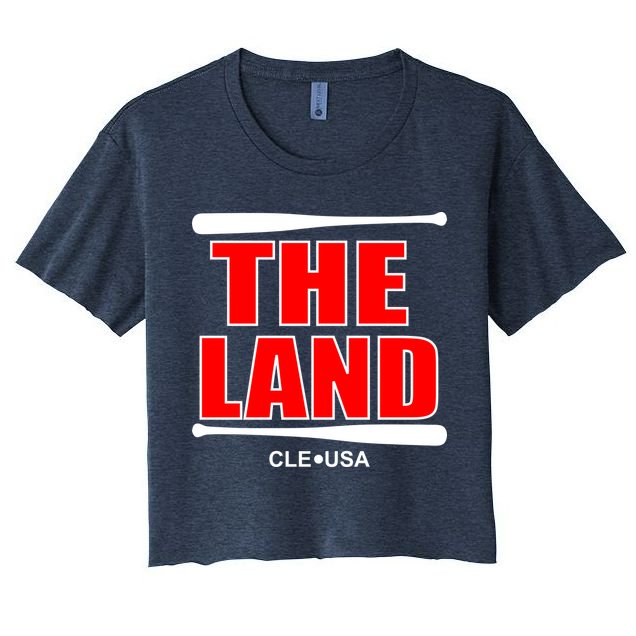 The Land Cleveland, Ohio Baseball Crop Top