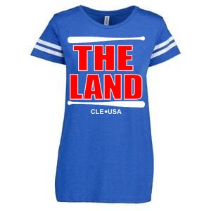 The Land Cleveland, Ohio Baseball Enza Ladies Jersey Football T-Shirt