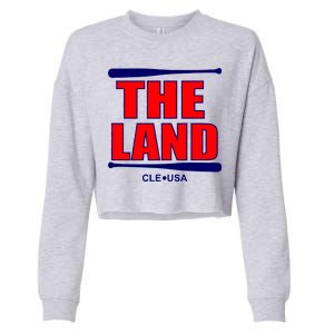 The Land Cleveland, Ohio Baseball Cropped Pullover Crew