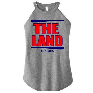 The Land Cleveland, Ohio Baseball Women's Perfect Tri Rocker Tank