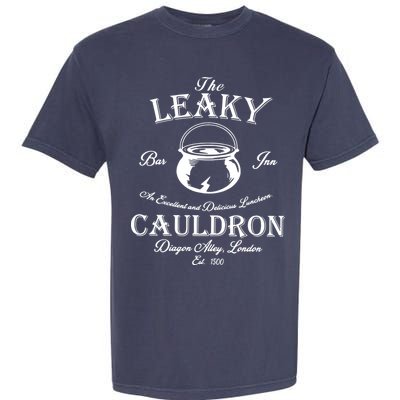 The Leaky Cauldron Bar And Inn Garment-Dyed Heavyweight T-Shirt