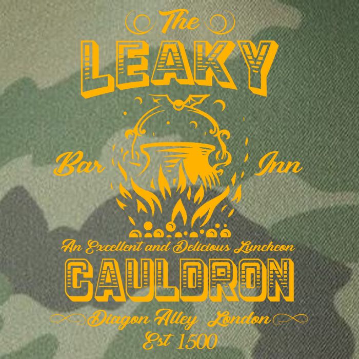 The Leaky Cauldron Bar Inn Legacy Tie Dye Trucker Hat