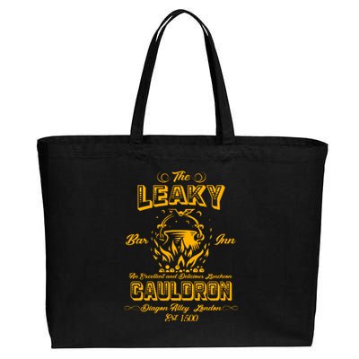 The Leaky Cauldron Bar Inn Cotton Canvas Jumbo Tote