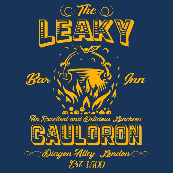 The Leaky Cauldron Bar Inn Poster