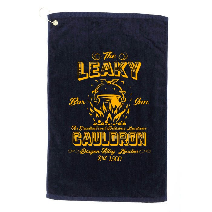 The Leaky Cauldron Bar Inn Platinum Collection Golf Towel