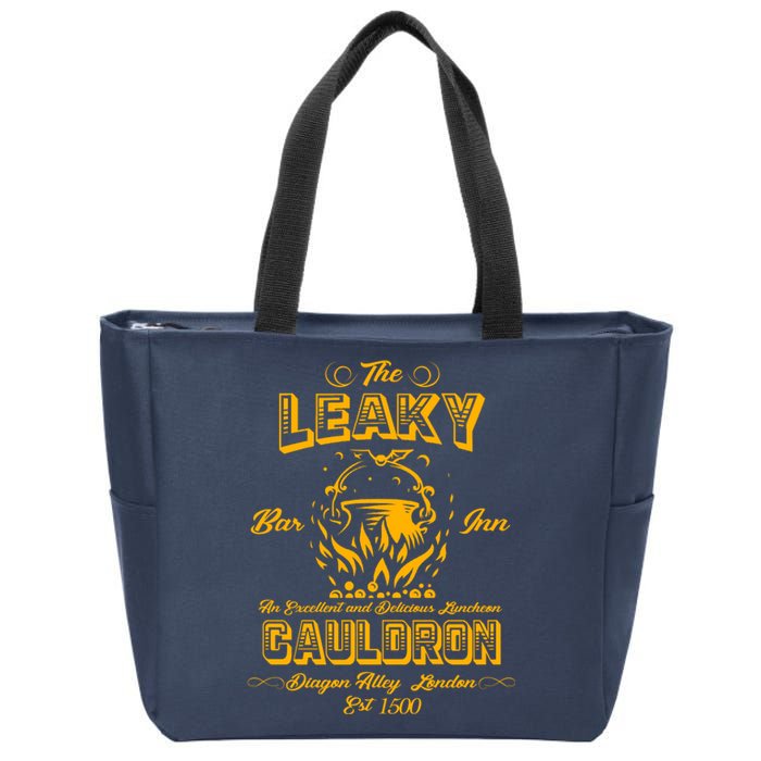 The Leaky Cauldron Bar Inn Zip Tote Bag