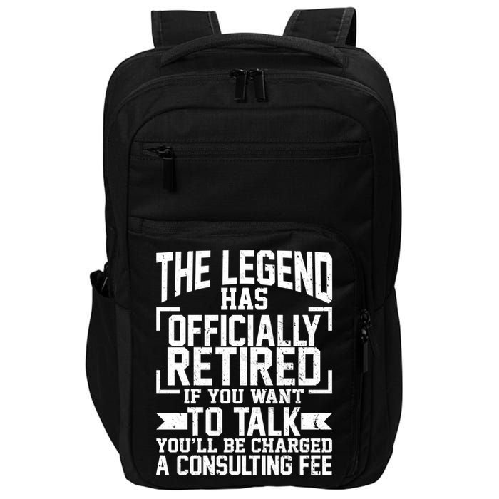 The Legend Has Officially Retired Impact Tech Backpack