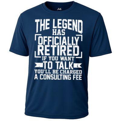 The Legend Has Officially Retired Performance Shirt
