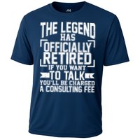 The Legend Has Officially Retired Cooling Performance Crew T-Shirt
