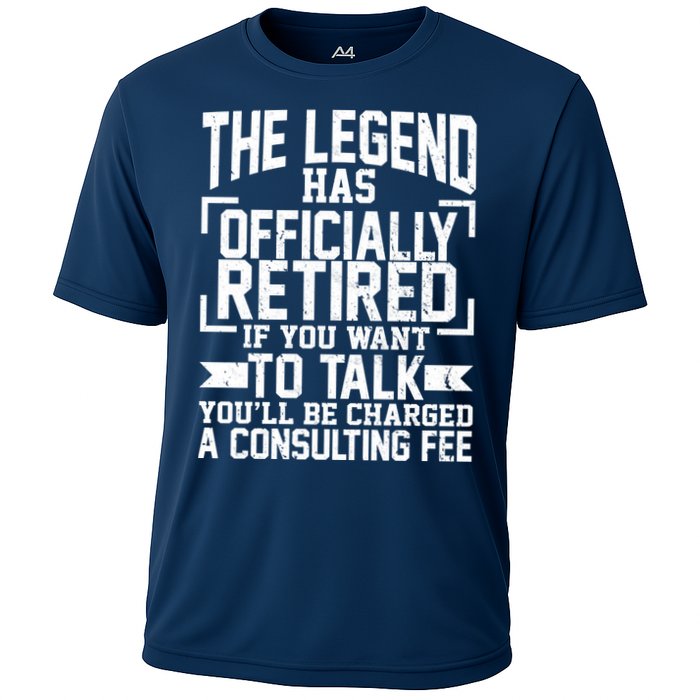 The Legend Has Officially Retired Cooling Performance Crew T-Shirt