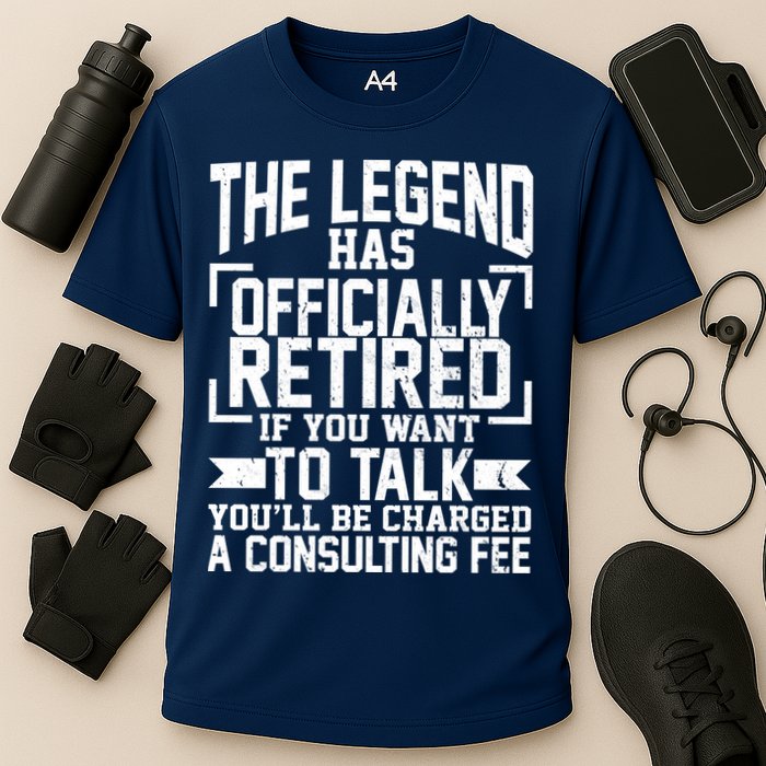 The Legend Has Officially Retired Cooling Performance Crew T-Shirt