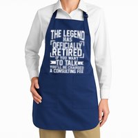 The Legend Has Officially Retired Apron