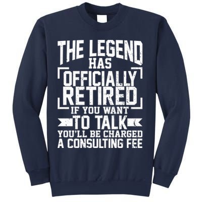 The Legend Has Officially Retired Sweatshirt