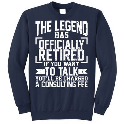 The Legend Has Officially Retired Sweatshirt