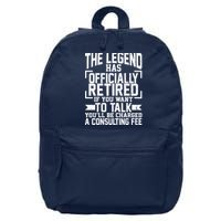 The Legend Has Officially Retired 16 in Basic Backpack