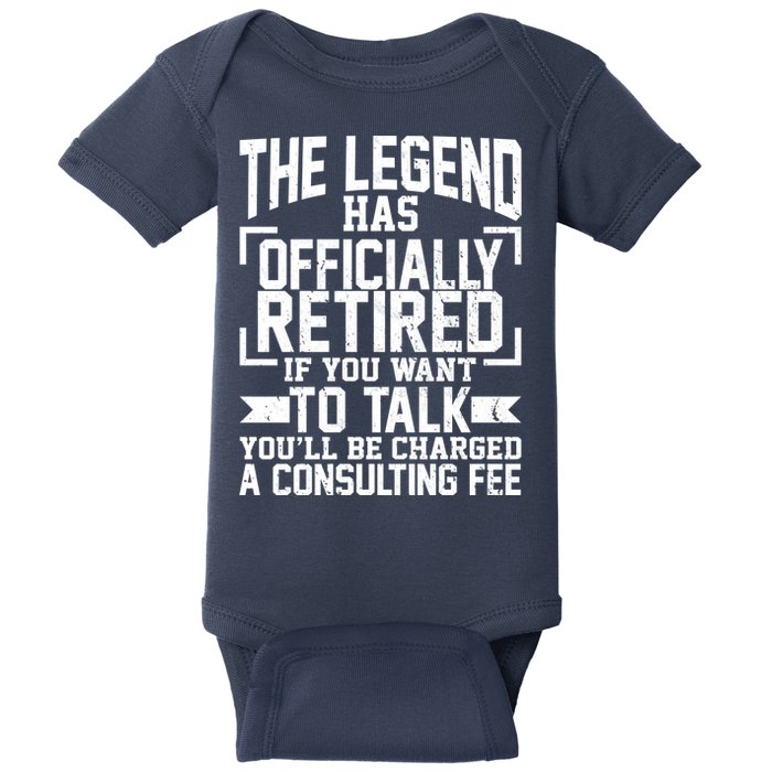 The Legend Has Officially Retired Baby Bodysuit