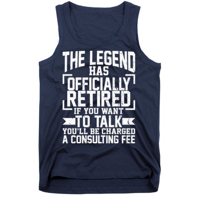 The Legend Has Officially Retired Tank Top