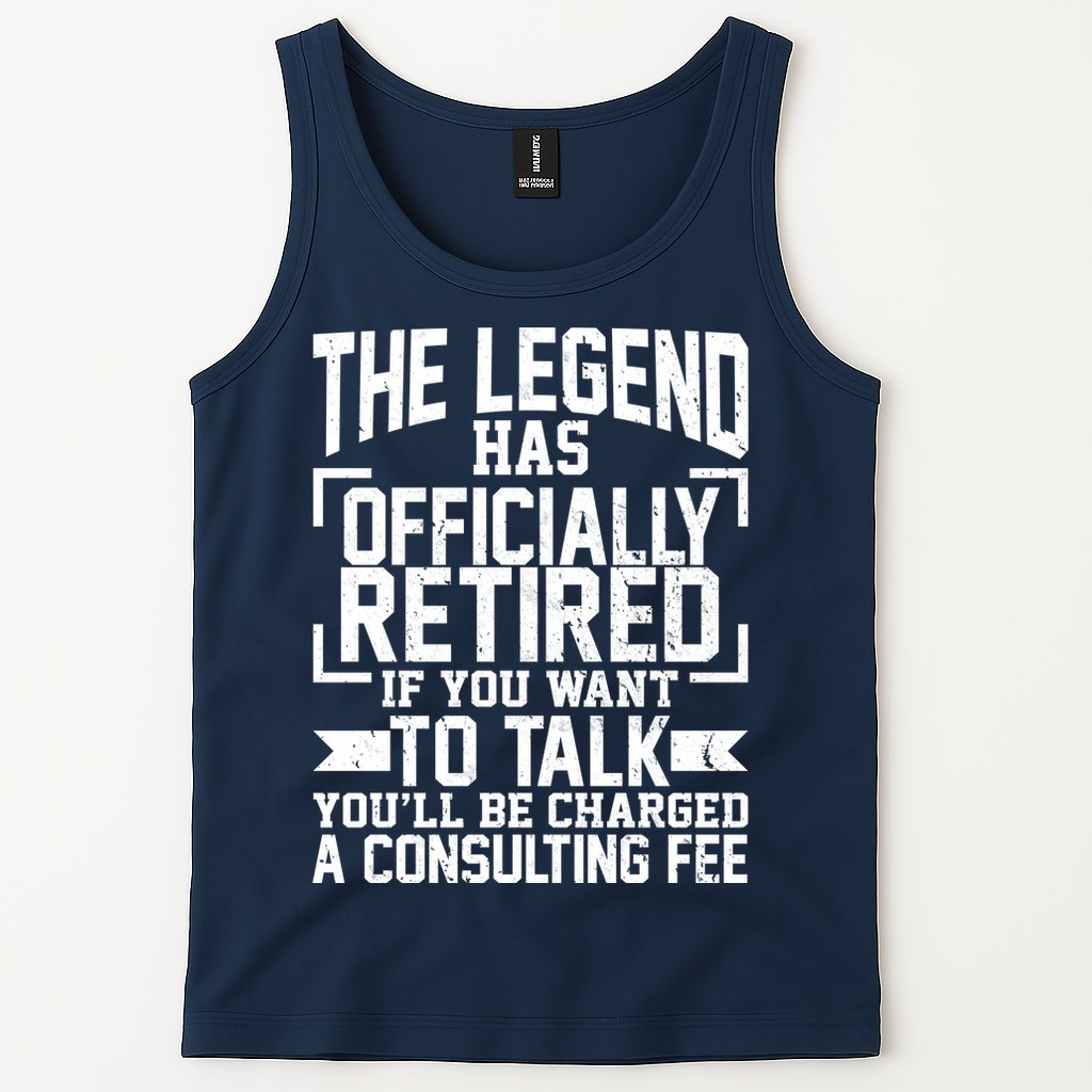 The Legend Has Officially Retired Tank Top
