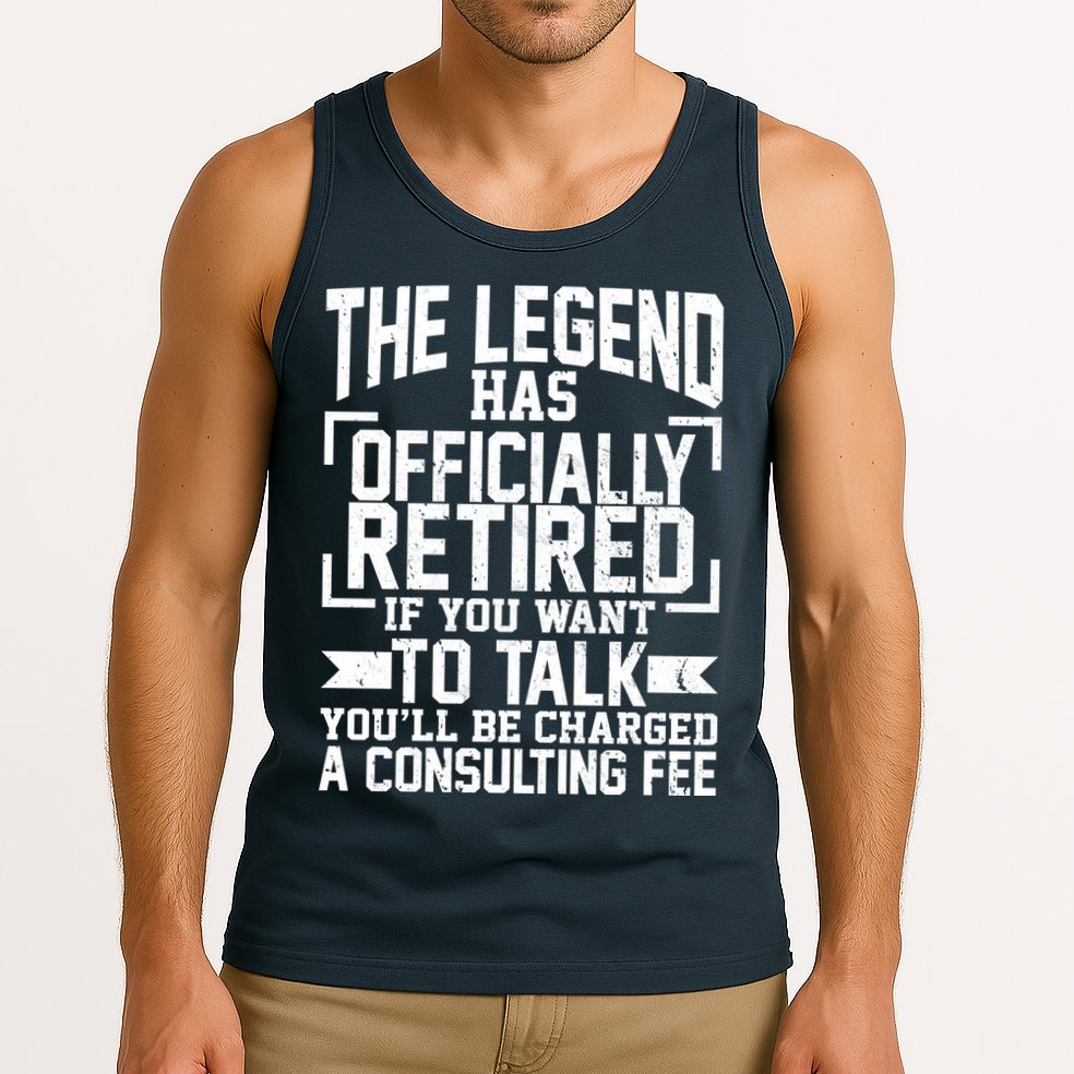 The Legend Has Officially Retired Tank Top