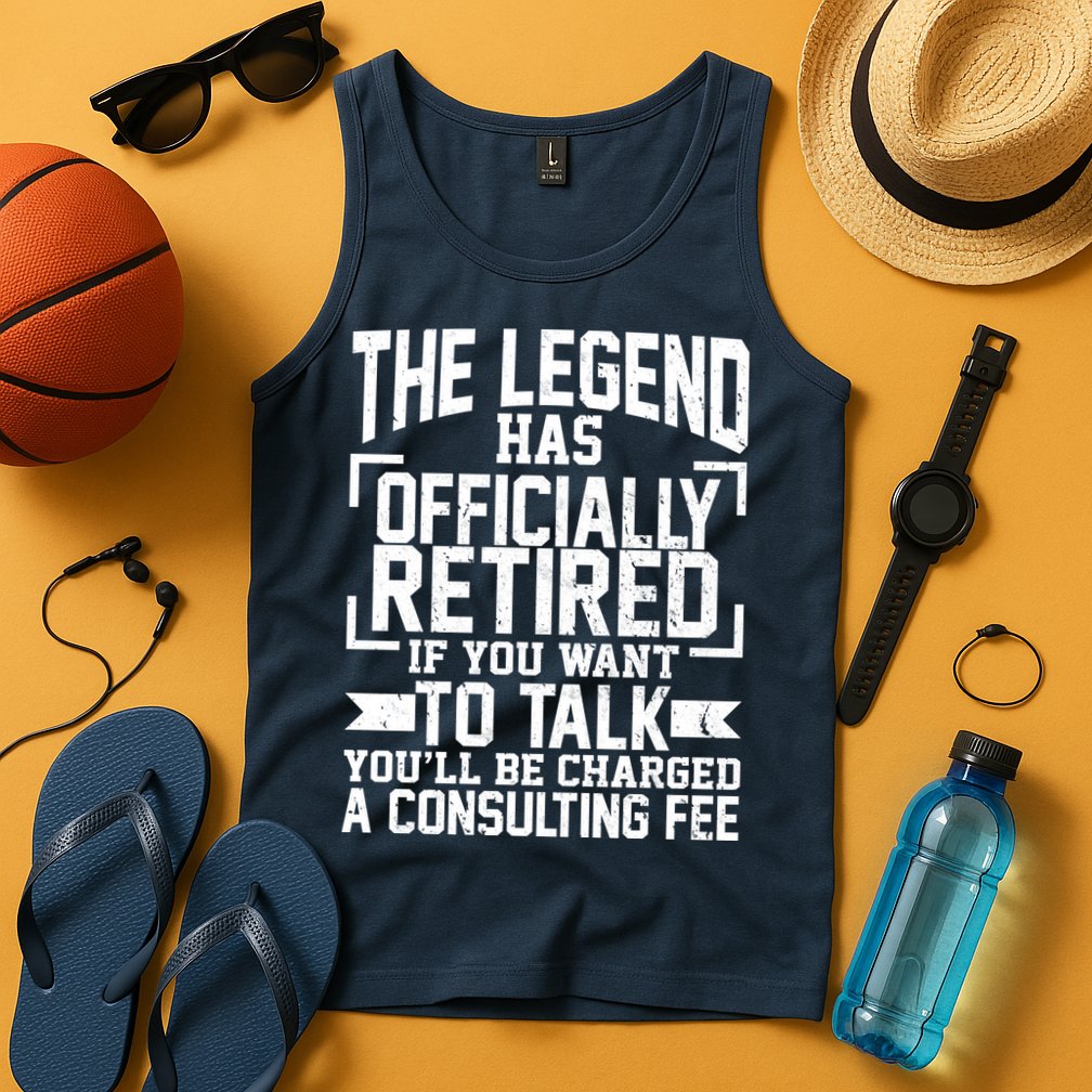 The Legend Has Officially Retired Tank Top