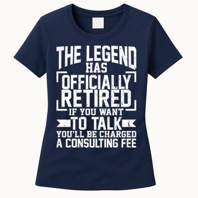 The Legend Has Officially Retired Womens T-Shirt