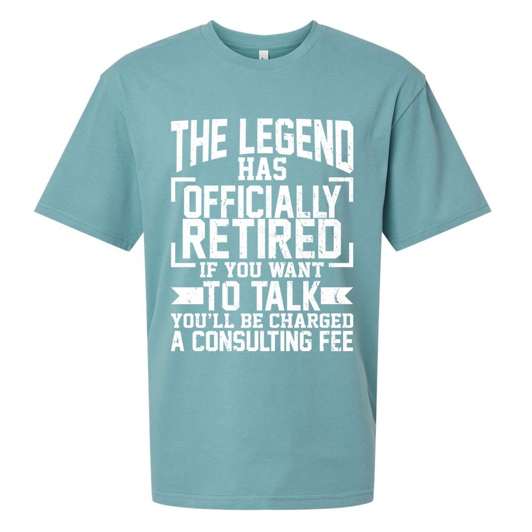The Legend Has Officially Retired Sueded Cloud Jersey T-Shirt