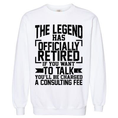 The Legend Has Officially Retired Garment-Dyed Sweatshirt