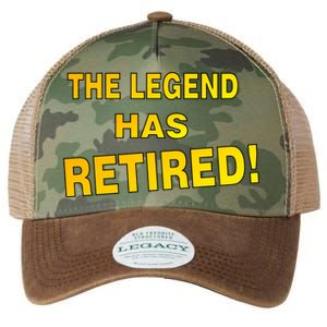 The Legend Has Retired Legacy Tie Dye Trucker Hat