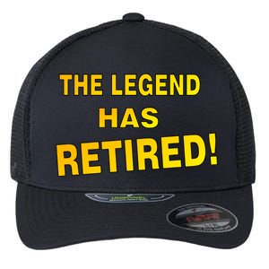 The Legend Has Retired Flexfit Unipanel Trucker Cap