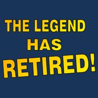 The Legend Has Retired Button
