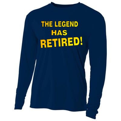 The Legend Has Retired Cooling Performance Long Sleeve Crew