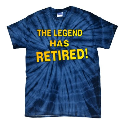 The Legend Has Retired Tie-Dye T-Shirt