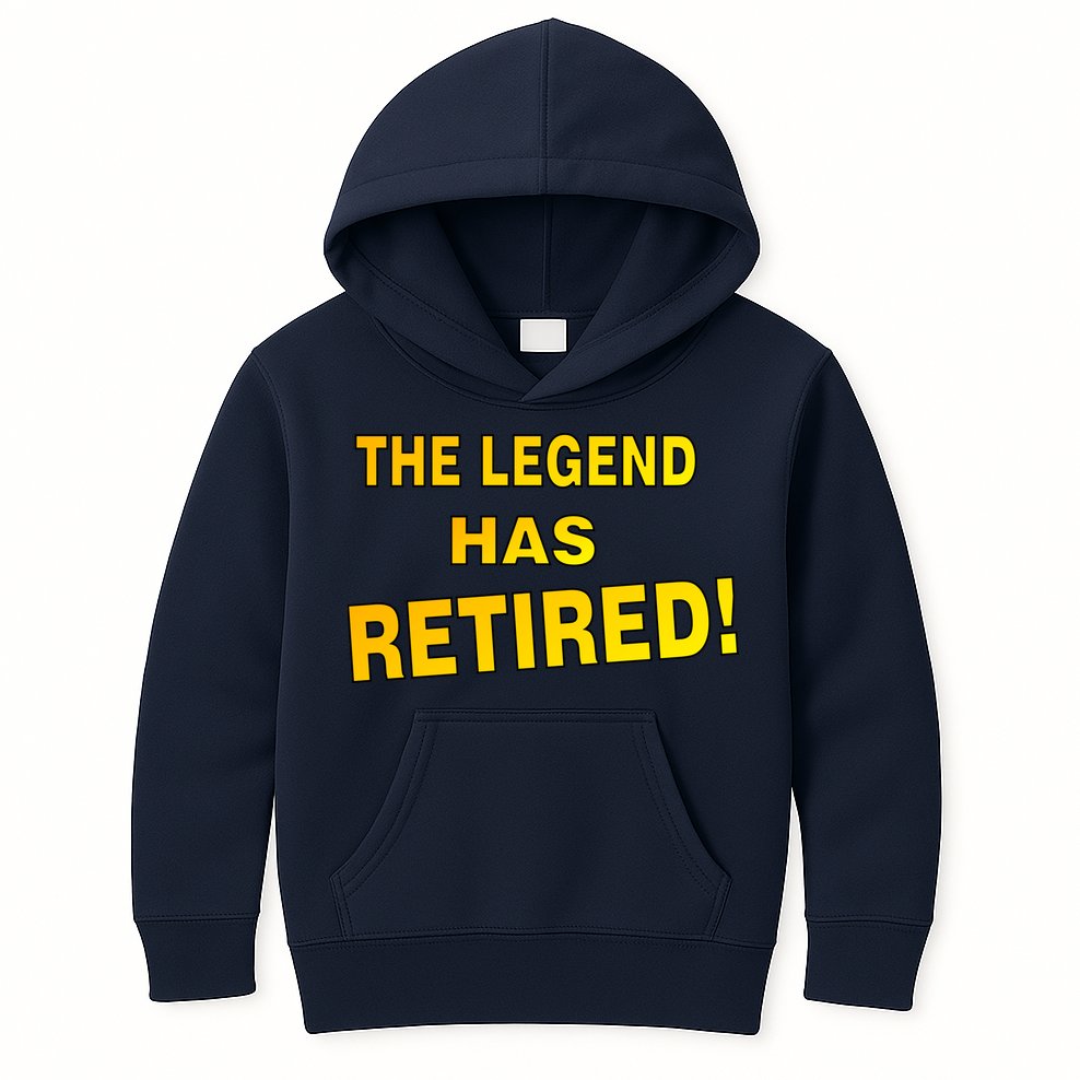 The Legend Has Retired Kids Hoodie